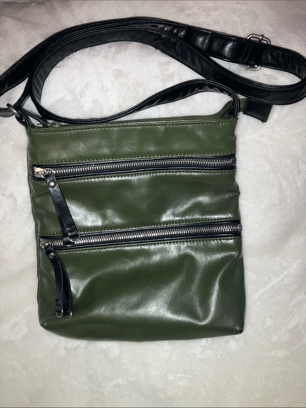 Olive Green Crossbody Bag - Women’s Everyday Carry